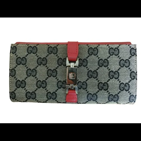 Gucci | Accessories | Vintage Gucci Long Jackie Wallet  display picture 2